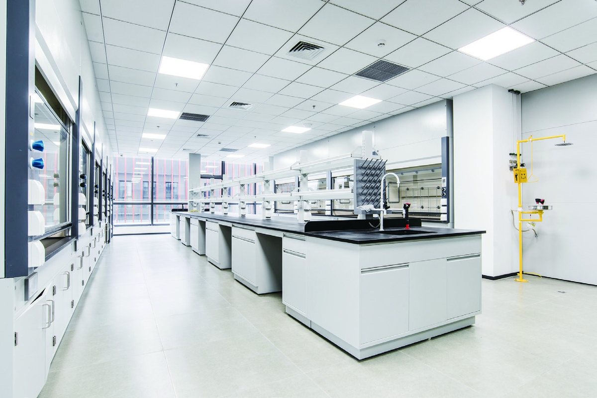 Pharmaceutical R&D centre laboratory