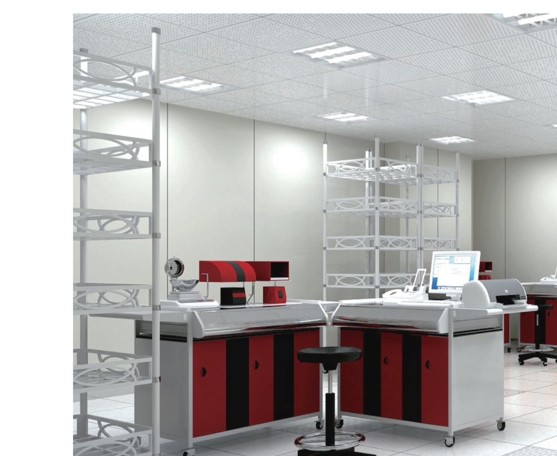 Testing centre laboratory